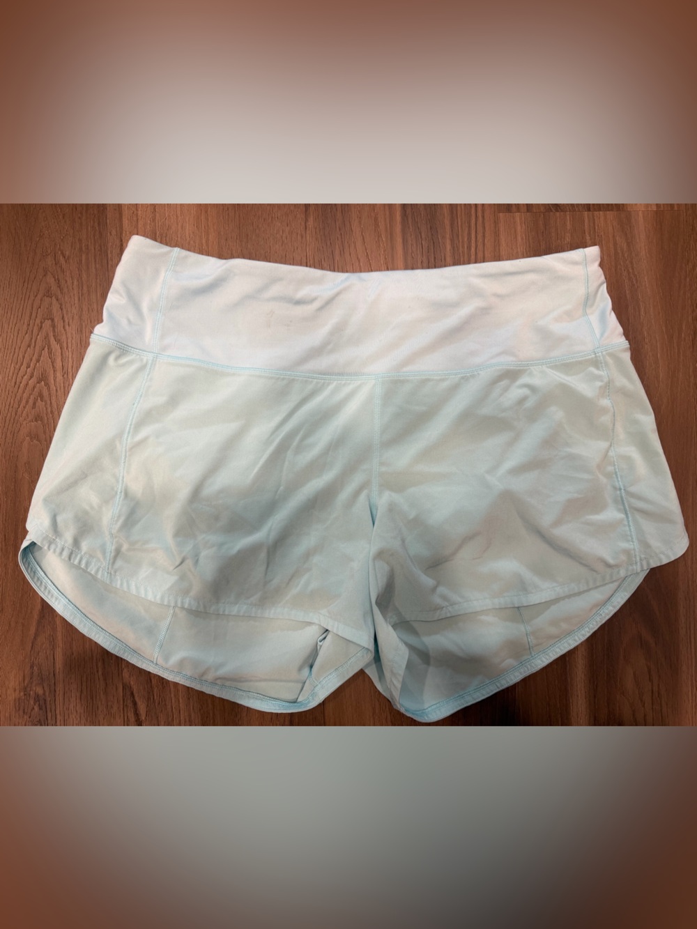 Lululemon Speed up Shorts- Light Blue- Size 12